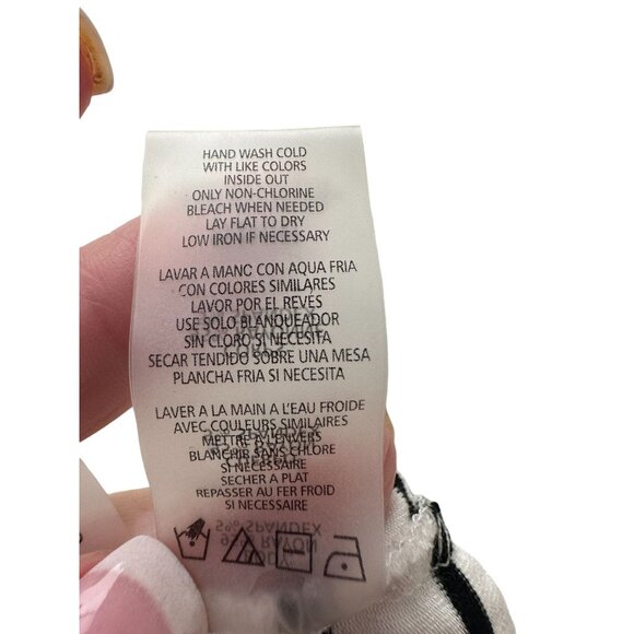 Calvin Klein‎ Shirt Top Blouse Size M Striped Corpcore Classiccore Preppy Retro - Picture 7 of 13